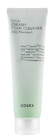 COSRX Cica Spumă cremoasă de curățare Gel de curățare delicată 150ml