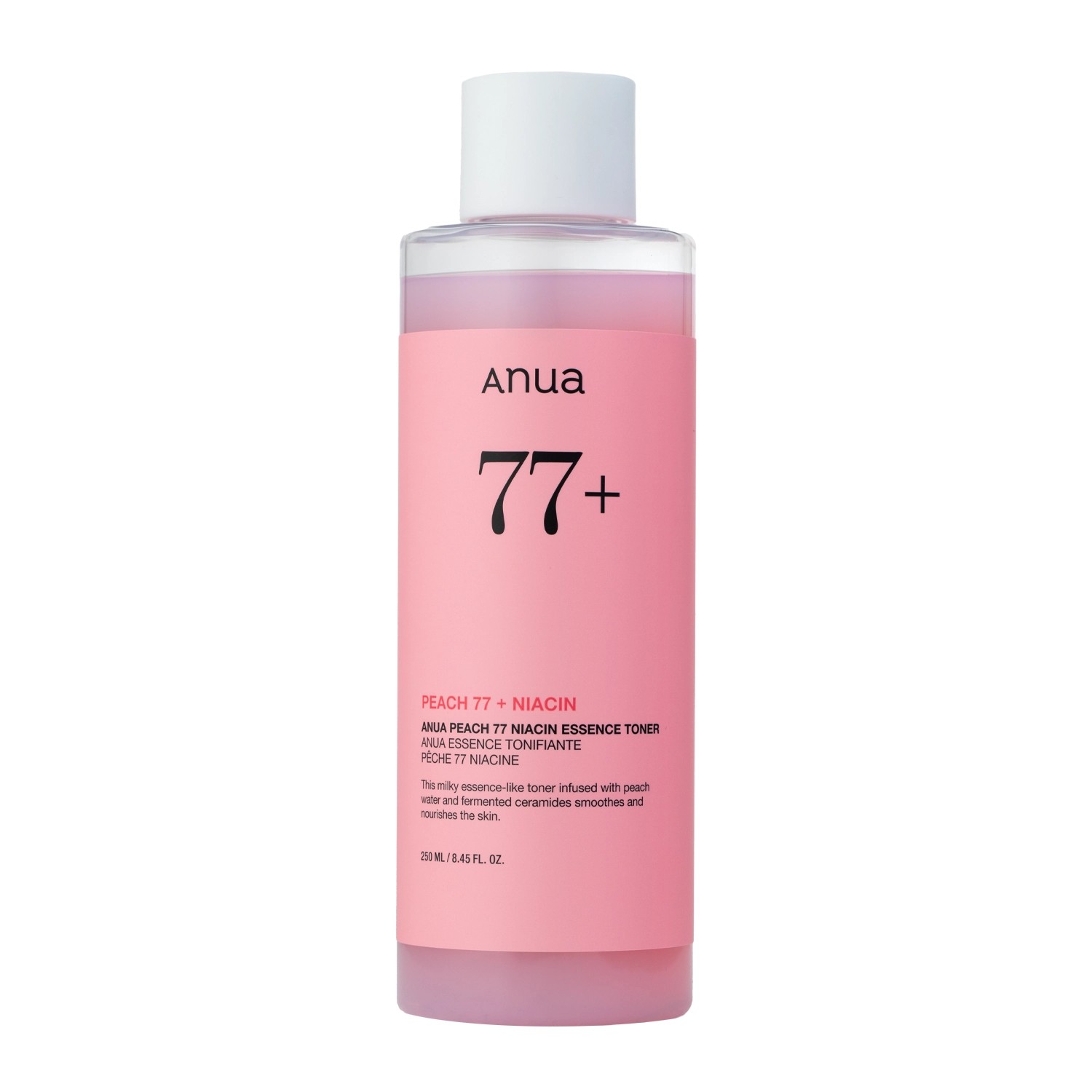Anua Peach 77+ Niacin Essence Toner Nawilżający Tonik do Twarzy 250ml