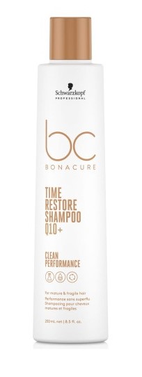 Schwarzkopf BC Time Restore Q10+ Șampon pentru păr matur și fragil 250ml
