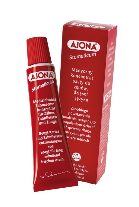 Ajona Stomaticum Pastă de dinți medicală concentrată pentru gingii și limbă 25ml