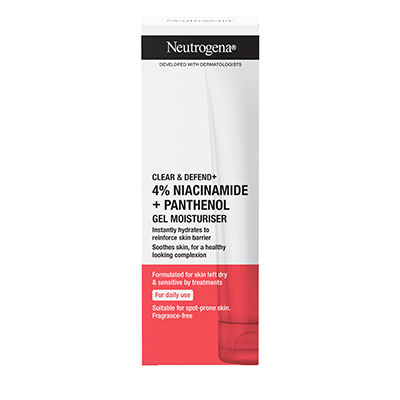 Neutrogena Clear & Defend+ Gel hidratant pentru față 50ml