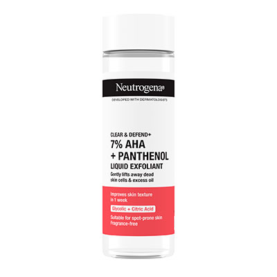 Neutrogena Clear & Defend+ Exfoliating Facial Toner 125ml