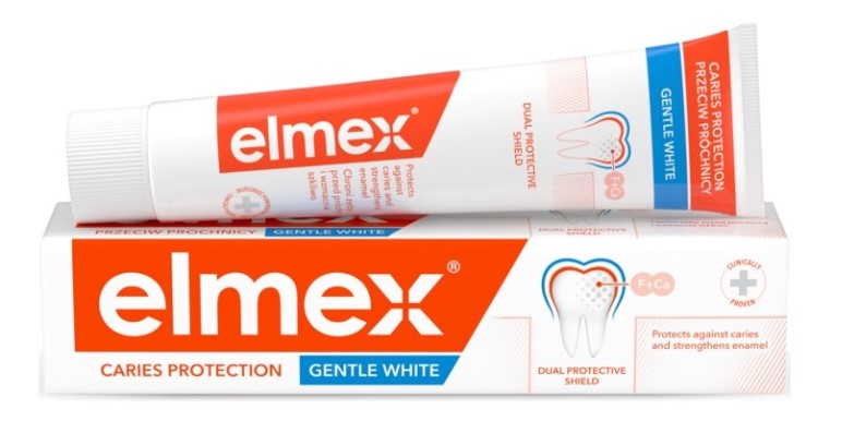 Elmex Gentle White Pastă de dinți pentru albire împotriva cariilor dentare 75ml