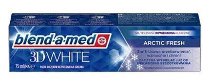 Blend-a-med 3D White pastă de dinți Arctic Fresh 75ml