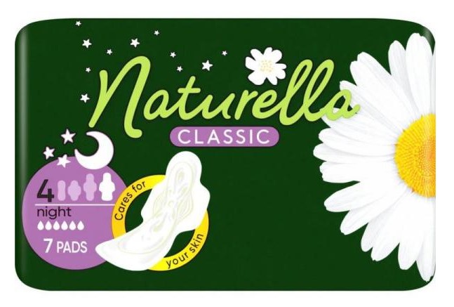 Naturella Classic Night Prosoape sanitare 7 buc