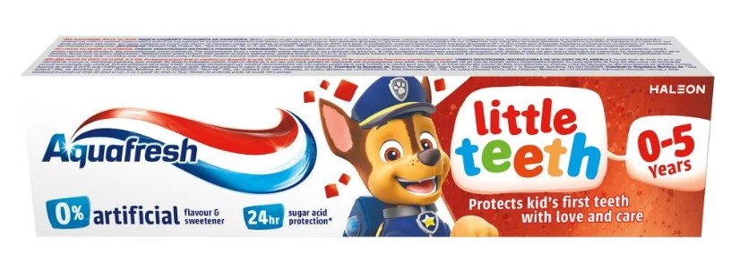 Pastă de dinți Aquafresh Little Teeth 0-5 ani 50ml