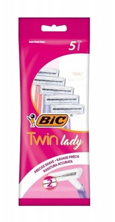 Bic Twin Lady Radere Set 2 lame 5 bucăți