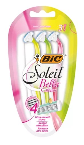 Bic Soleil Bella Colours Set lamă de ras 4 lame 3 bucăți