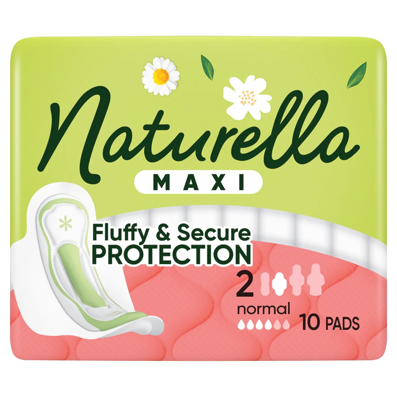 Naturella Maxi Normal Podpaski Higieniczne 10 Sztuk