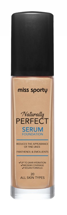 Miss Sporty Fond de ten cu ser natural perfect 20