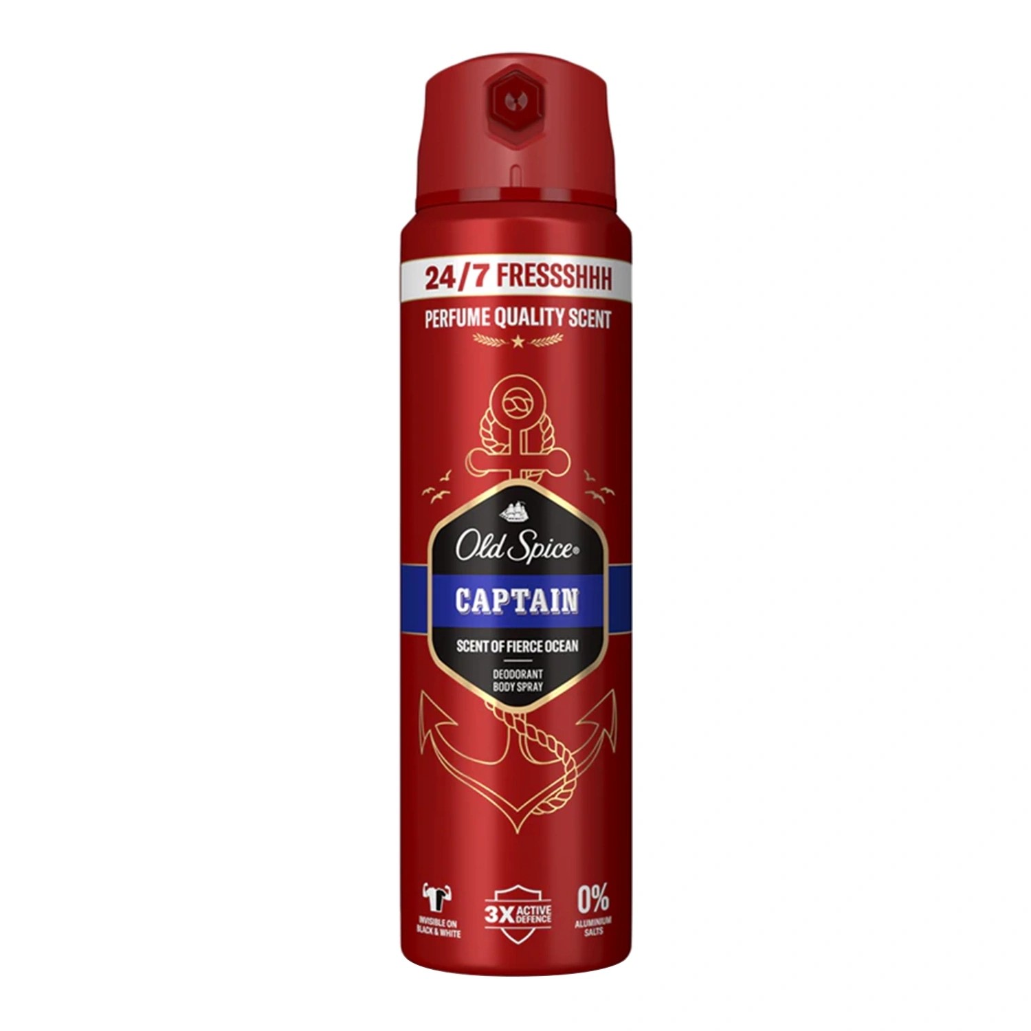 Old Spice Captain Spray Deodorant 150ml