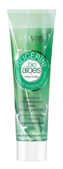 Eveline Glycerin Hand and Nail Cream 5in1 cu Bio Aloe Vera 100ml