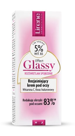 Lirene Effect Glassy Cremă de ochi iluminatoare 15ml