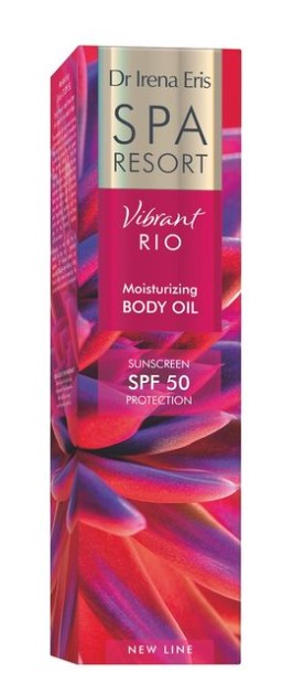 Dr Irena Eris Spa Resort Vibrant Rio Ulei hidratant de protecție solară SPF50 200ml