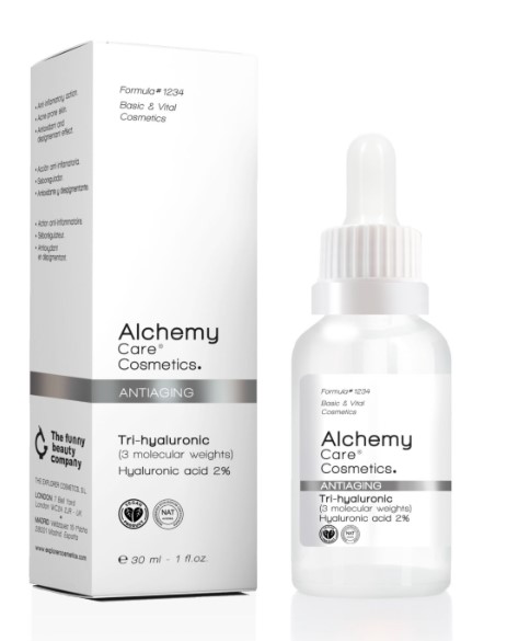 Alchemy Care Cosmetics Antiaging Tri-Hyaluronic Acid Face Serum 30ml