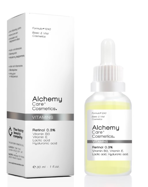 Alchemy Care Cosmetics Vitamins Facial Serum cu Retinol 0,3% 30ml