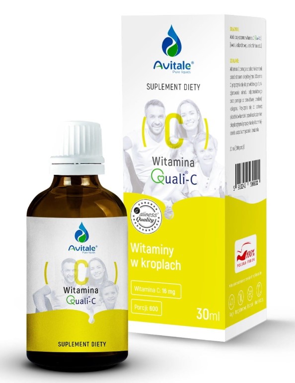 Avitale Vitamina C Supliment alimentar în picături 30ml