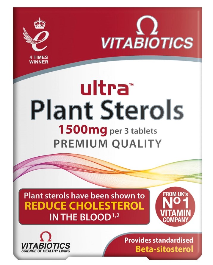 Vitabiotics Ultra Plant Sterols 1500mg Supliment alimentar 30 Tablete