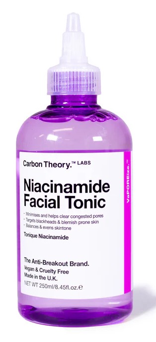 Carbon Theory VaPOREize Tonic facial cu Niacinamidă 5% 250ml