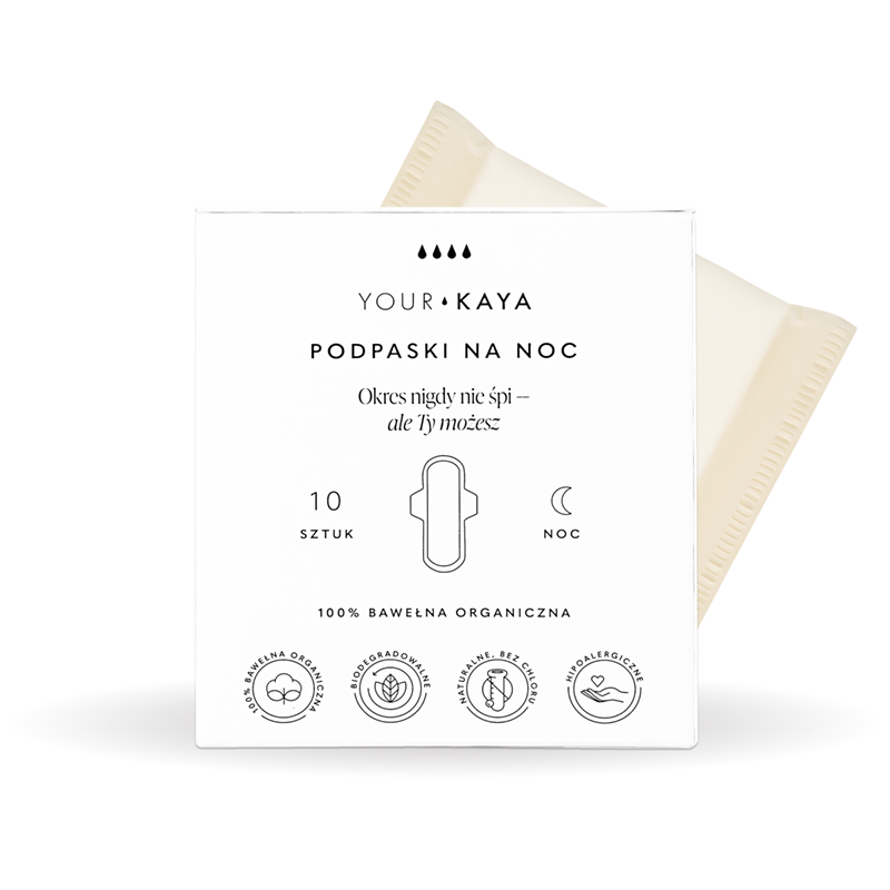 Kaya Organic Nighttime Slip 10 bucăți