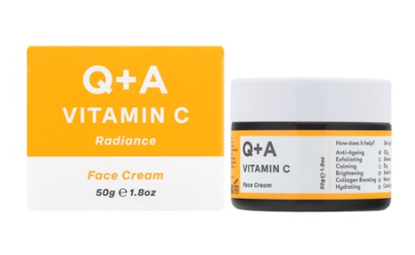 Q+A Cremă de față cu vitamina C 50g