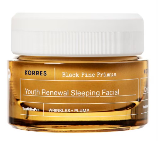 KORRES Black Pine Primus Cremă de noapte antirid 40ml