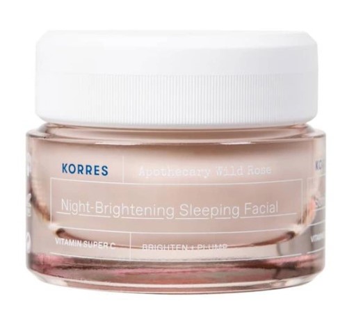 KORRES Apothecary Wild Rose Brightening Discolouration Night Cream-Mask 40ml