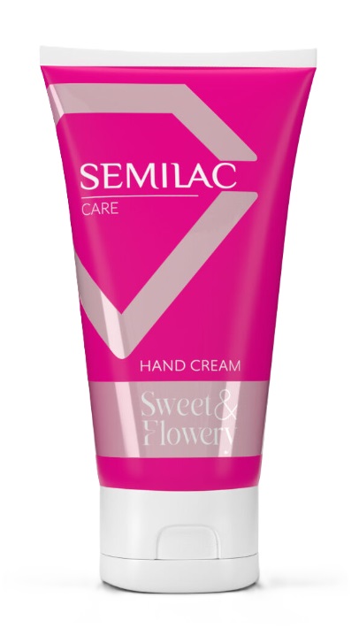 Semilac Care Cremă de mâini Sweet & Flowery 75ml