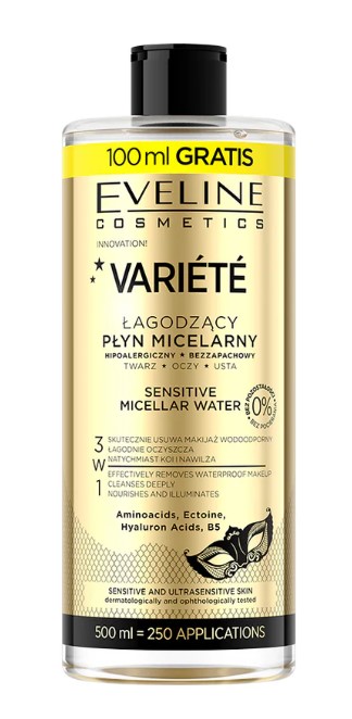 Eveline Variete Soothing Micellar Lotion 500ml
