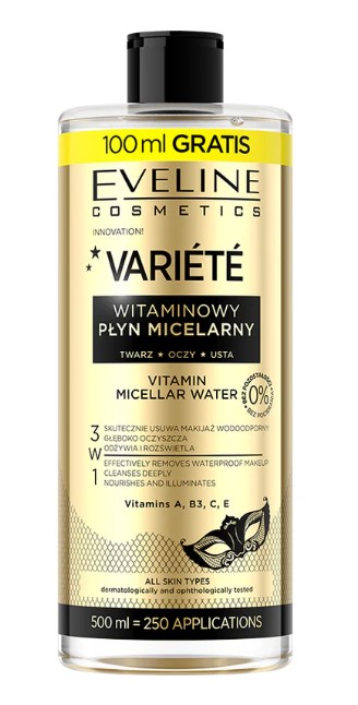Eveline Variete Vitamin Micellar Lotion 500ml
