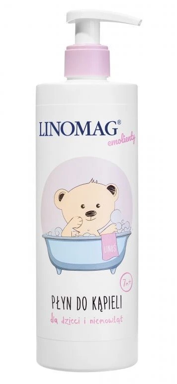 Linomag loțiune de baie pentru bebeluși și copii 400ml