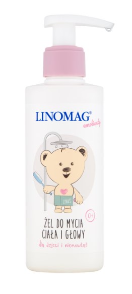 Linomag Gel de spălare pentru corp și cap pentru copii și bebeluși 200ml