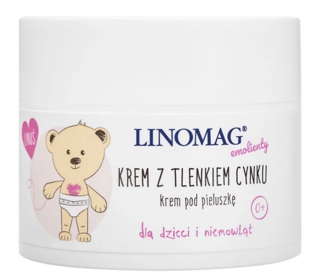Linomag Zinc Oxide Nappy Cream pentru copii și bebeluși 50ml