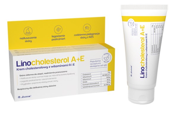Linocholesterol A+E Cremă de colesterol cu vitaminele A și E 50g