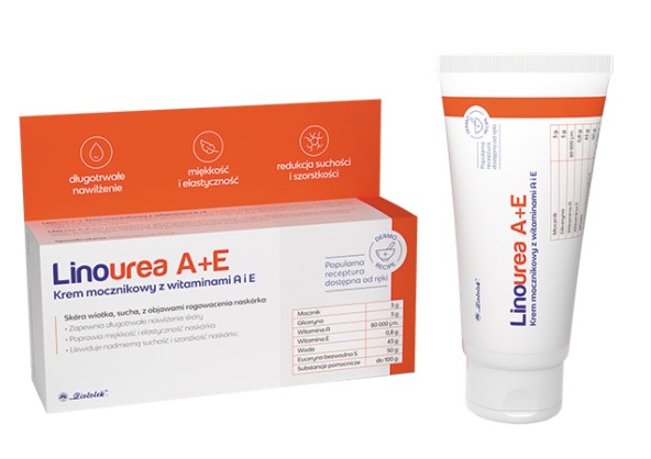 Linourea A+E Cremă de uree cu vitaminele A și E 50g