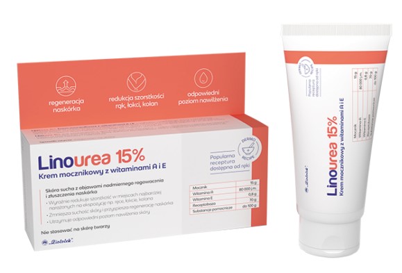 Linourea 15% cremă de uree cu vitaminele A și E 50g