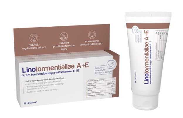 Linotormentiallea A+E Cremă Tormentil cu vitaminele A și E 50g