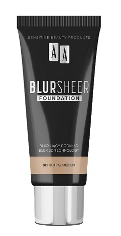 AA Blur Sheer Foundation 02 Neutru mediu