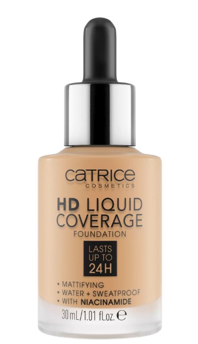 Fond de ten Catrice HD Liquid Coverage 035 Natural Beige