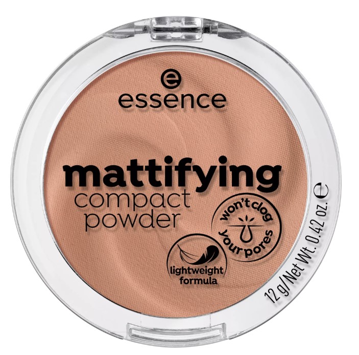 Essence Pudră compactă matifiantă 02 Soft Beige