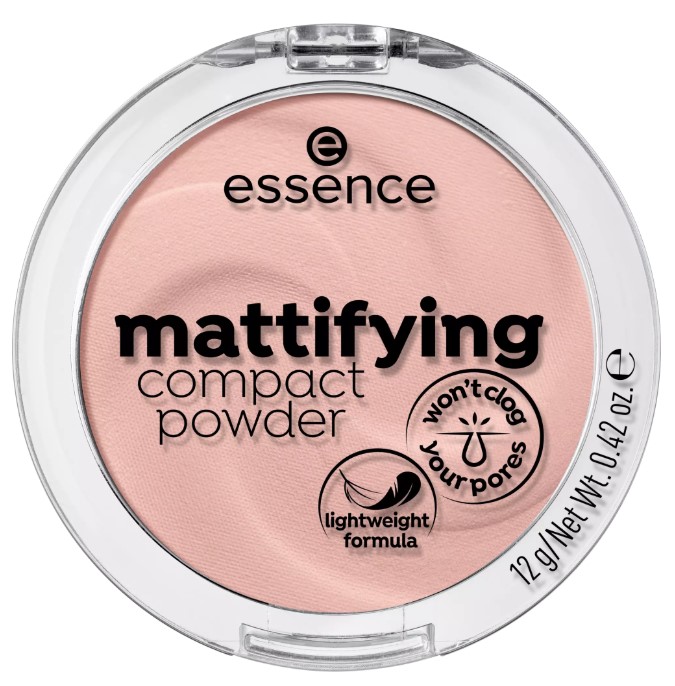 Essence Pudră compactă matifiantă 10 Bej deschis