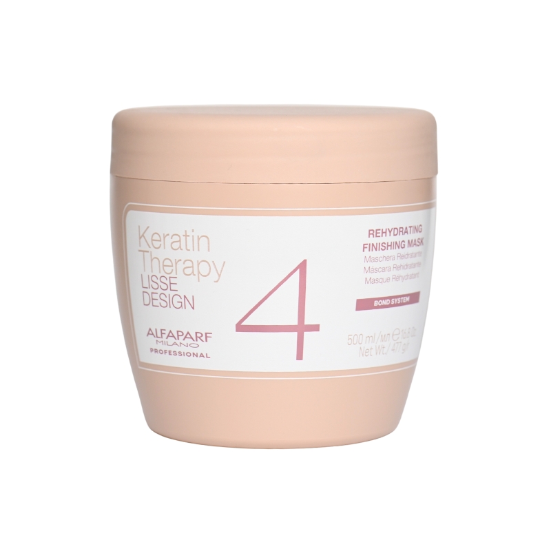 Alfaparf Keratin Therapy Lisse Design 4 Mască hidratantă pentru păr 500ml
