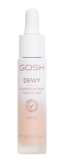GOSH Dewy Illuminating Drops Foundation 002 Porcelain