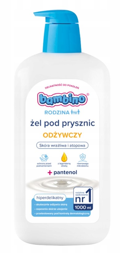Gel de duș hrănitor Bambino Family 1000ml