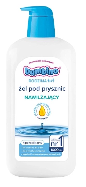 Gel de duș hidratant Bambino Family 1000ml