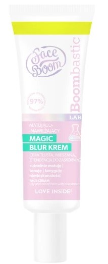 Faceboom Boombastic Cremă matifiantă și hidratantă Magic Blur 50ml