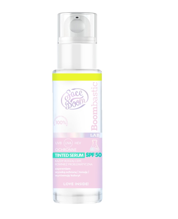 Faceboom Boombastic Ser facial de protecție colorat SPF50 30ml