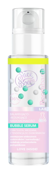 Faceboom Boombastic Bubble Serum Echilibrarea și reducerea imperfecțiunilor 30ml
