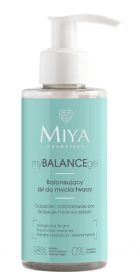 Gel de spălare a feței MIYA Balancing 140ml