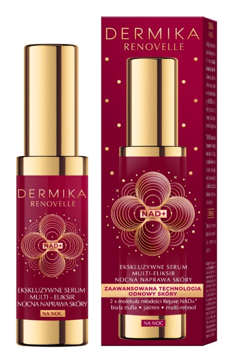 DERMIKA Renovelle Exclusive Multi-Elixir Night Serum Skin Repair 50ml